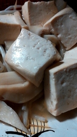 エリンギ豆腐の和風煮
