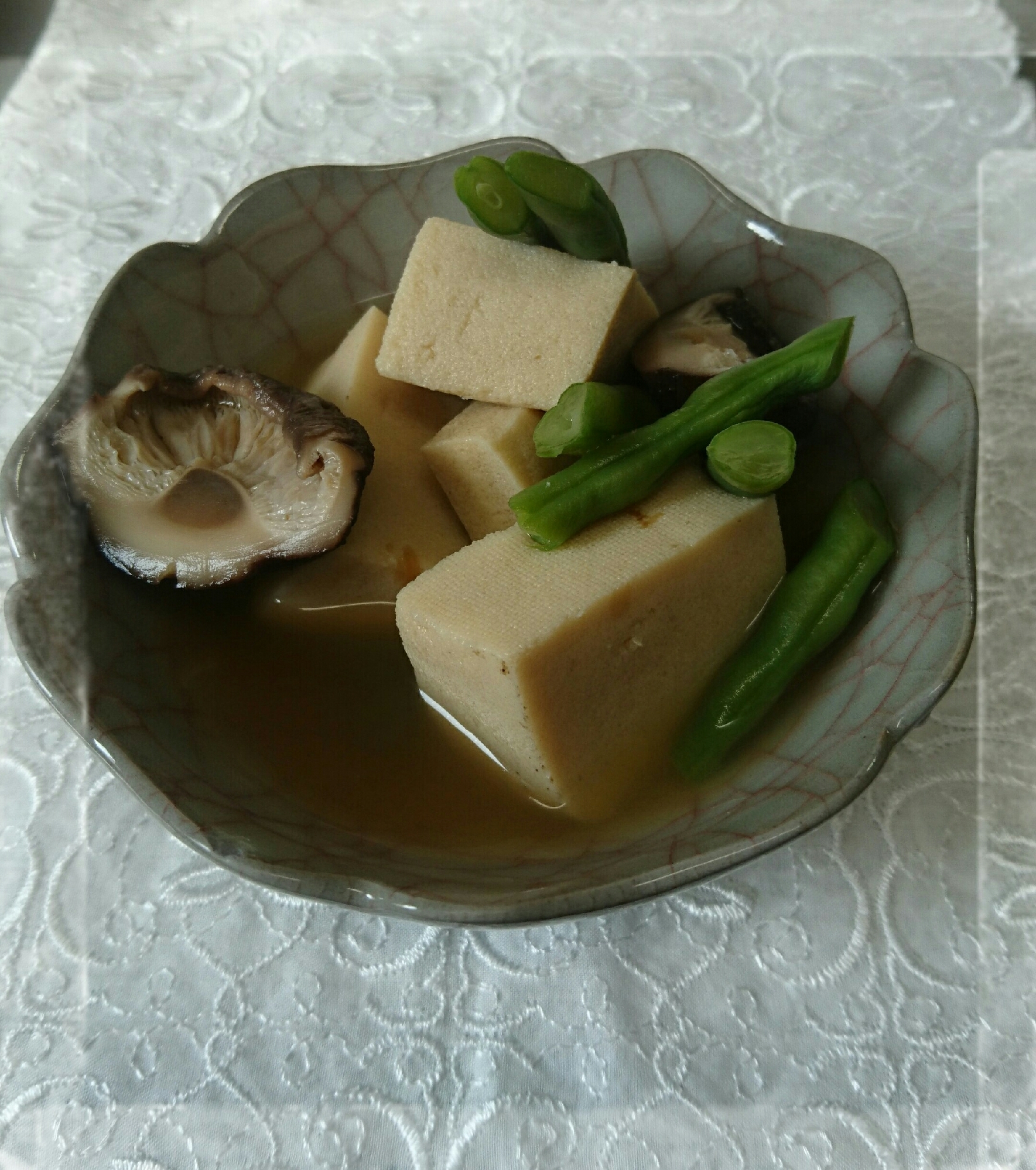 高野豆腐の煮物