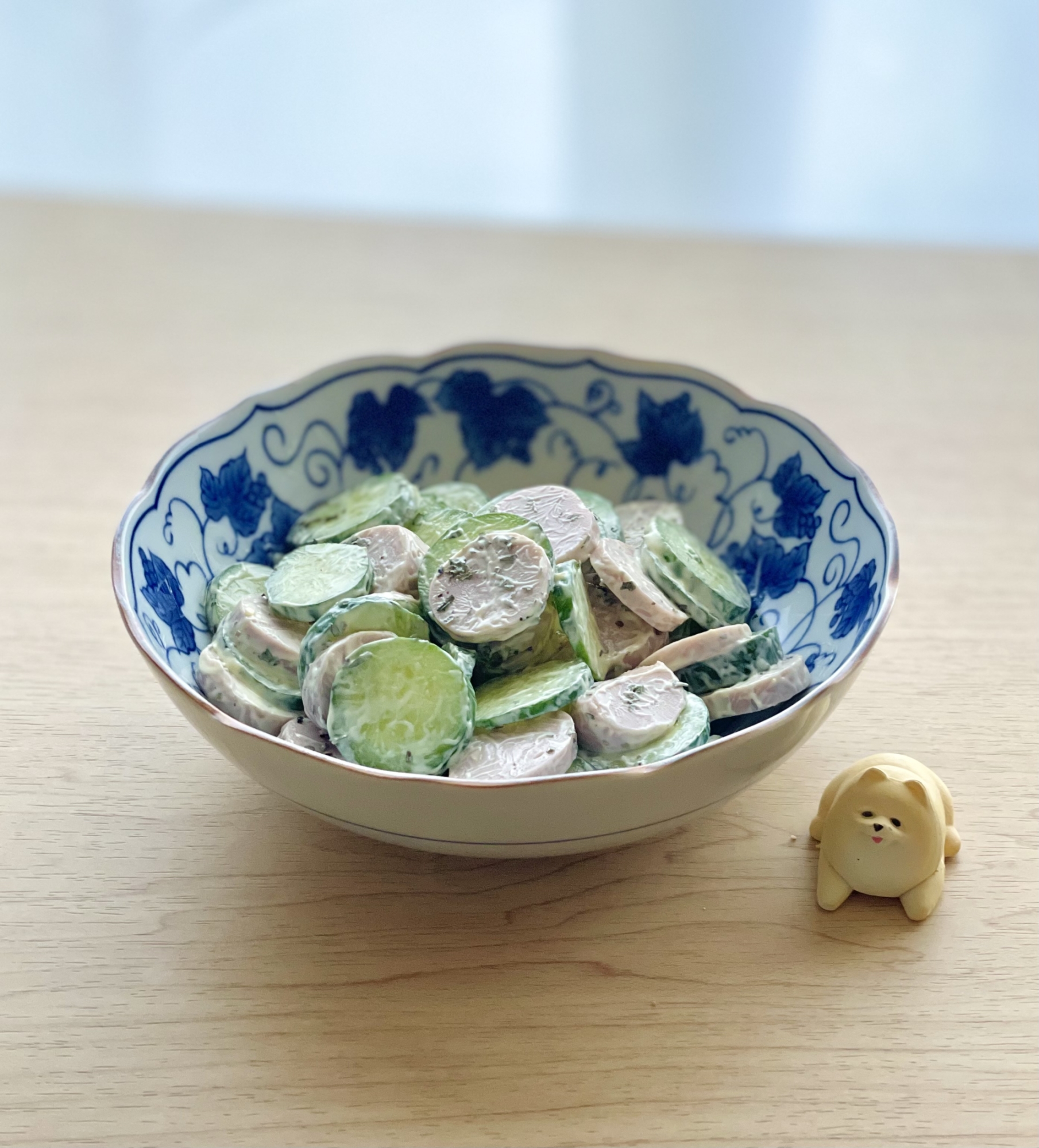 魚肉ソーセージと胡瓜の…超簡単サラダ♡