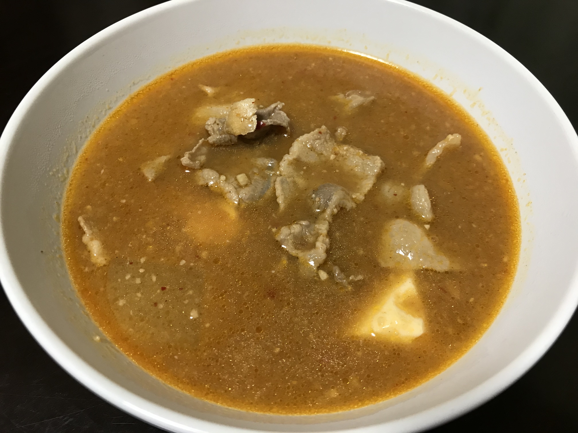 【リメイク】キムチ鍋スープでスンドゥブチゲ