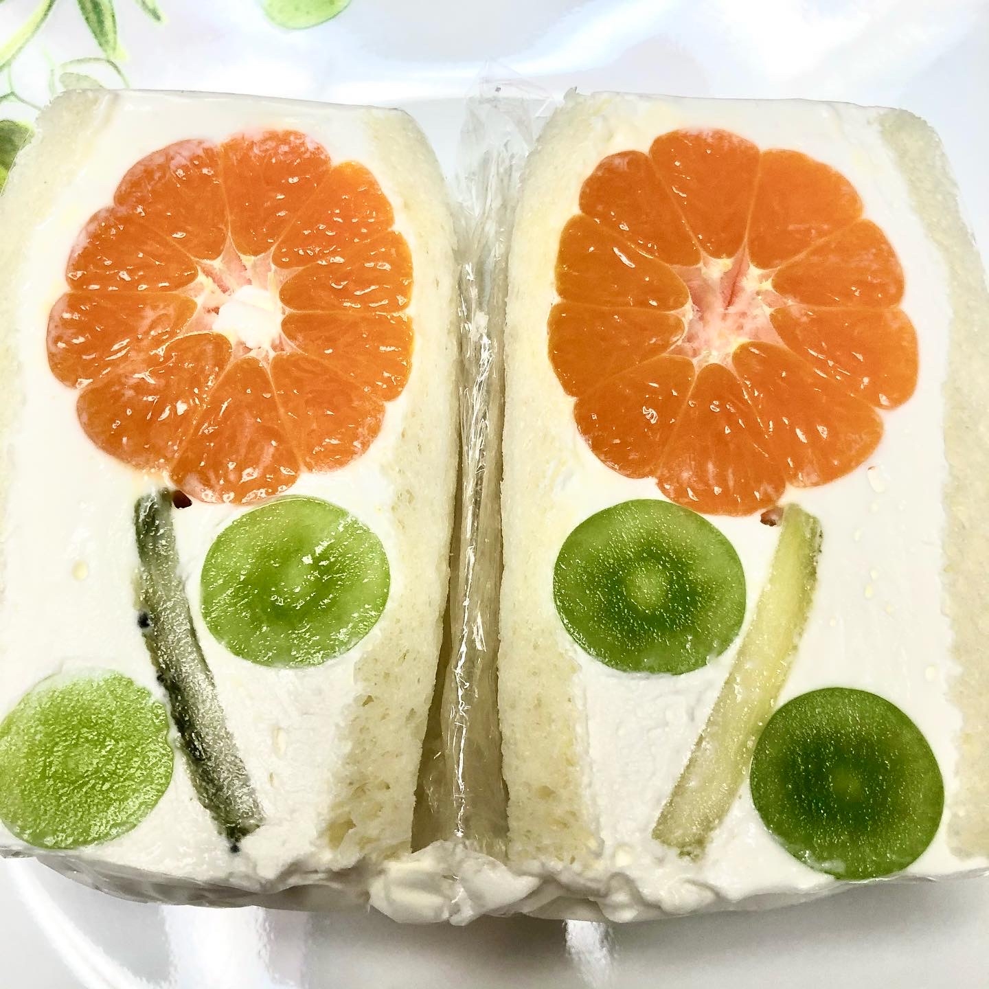 (1)みかんのお花フルーツサンド