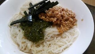 ねばねばそうめん♪