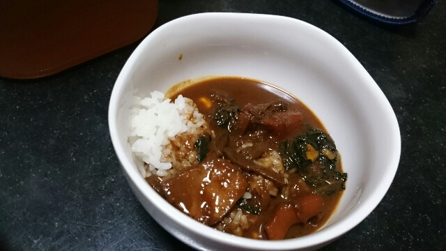 ほうれん草カレー