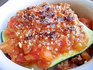 なすとズッキーニの重ね焼き レシピ 作り方 By Makura S 楽天レシピ