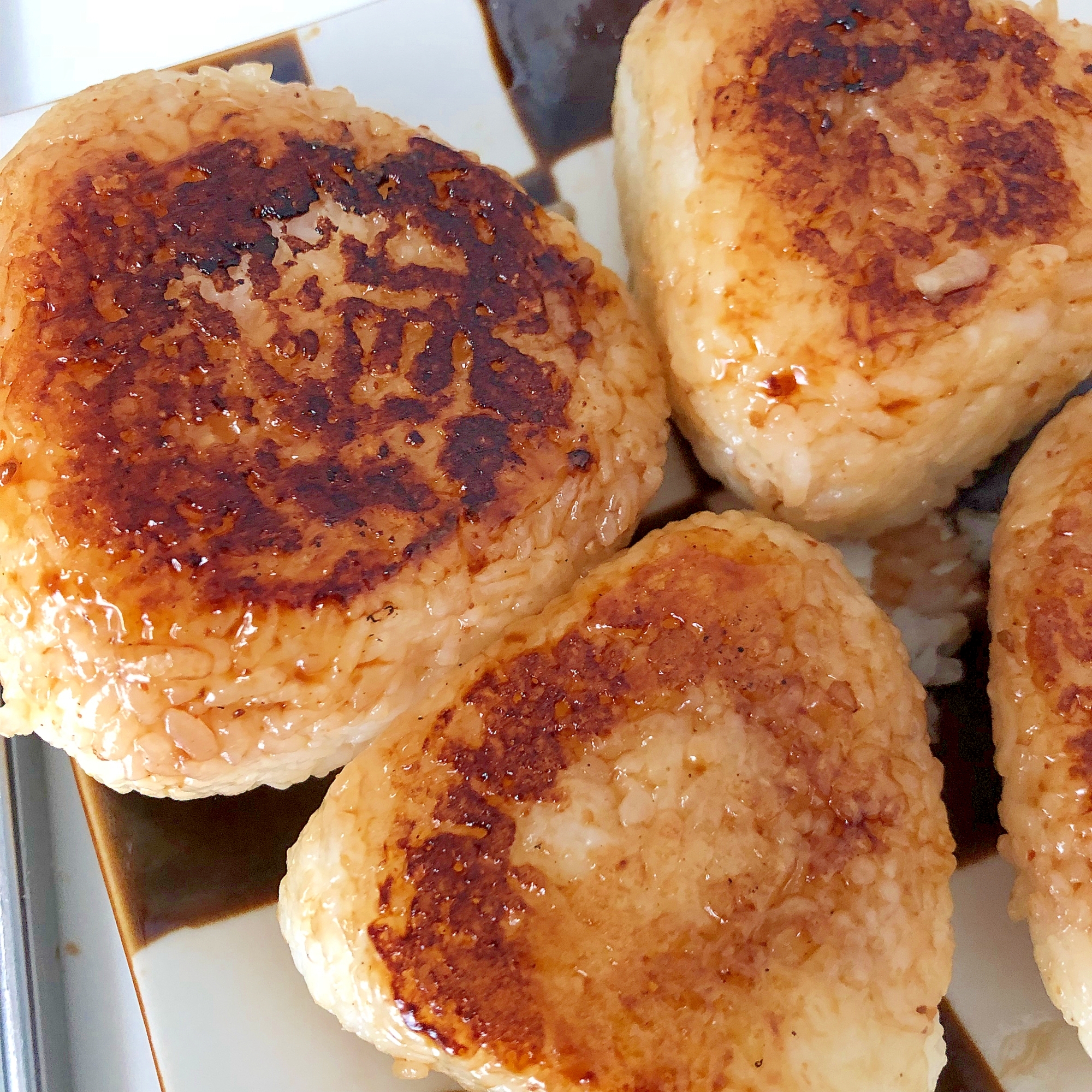 バター醤油の焼きおにぎり★