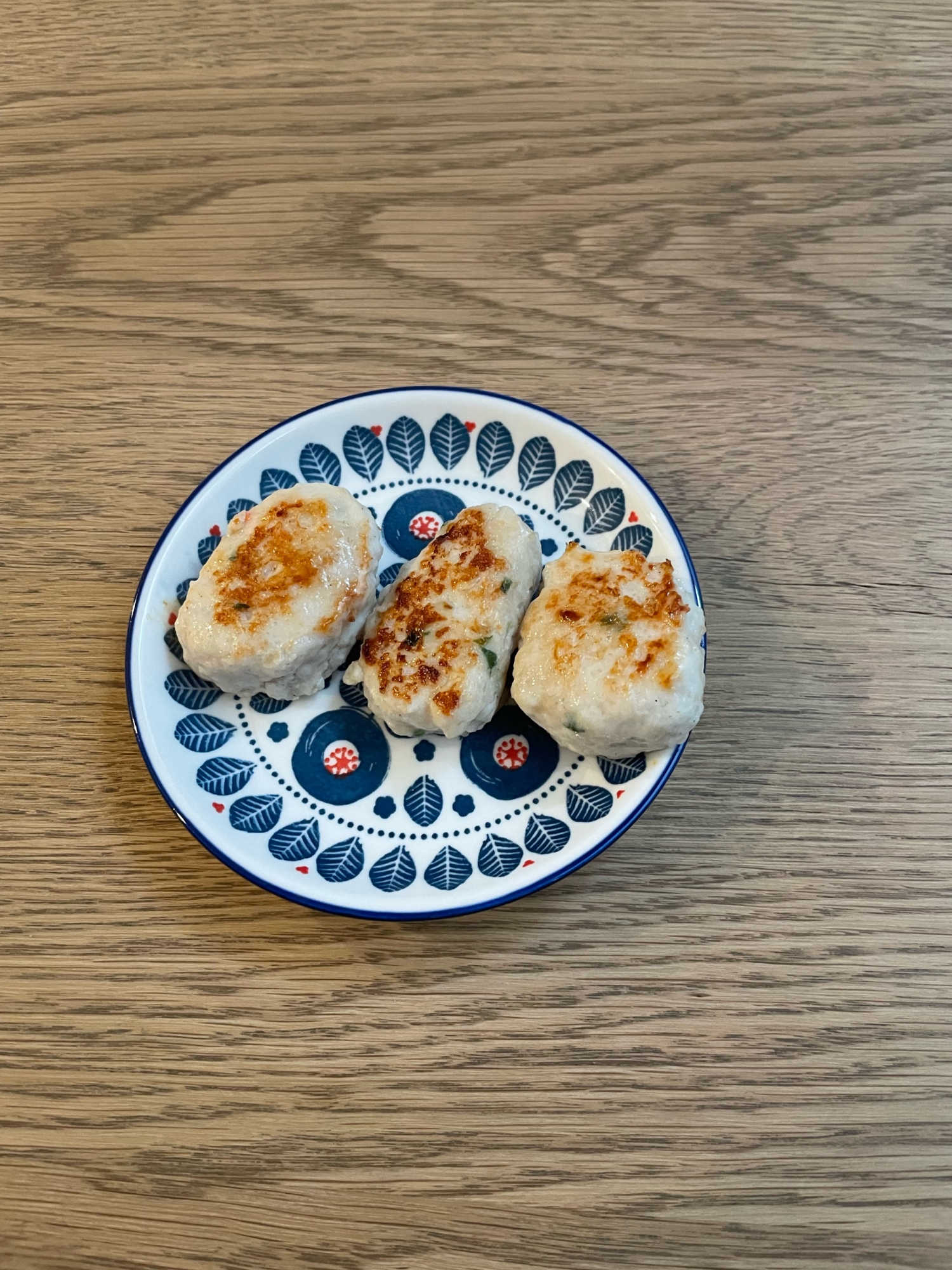 電子レンジで鶏つくね