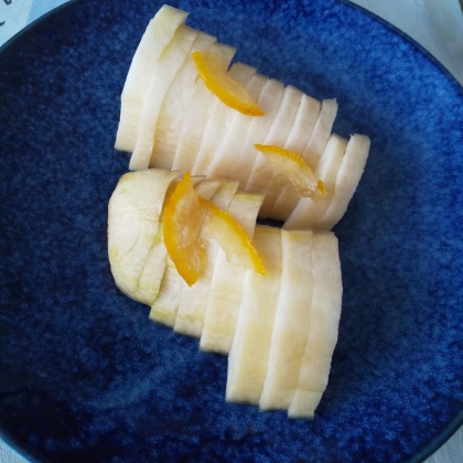 はじめてべったら漬けを挑戦しました。
柚子をたっぷりと入れて美味しくできました♪
素敵なレシピをありがとうございます(^^)