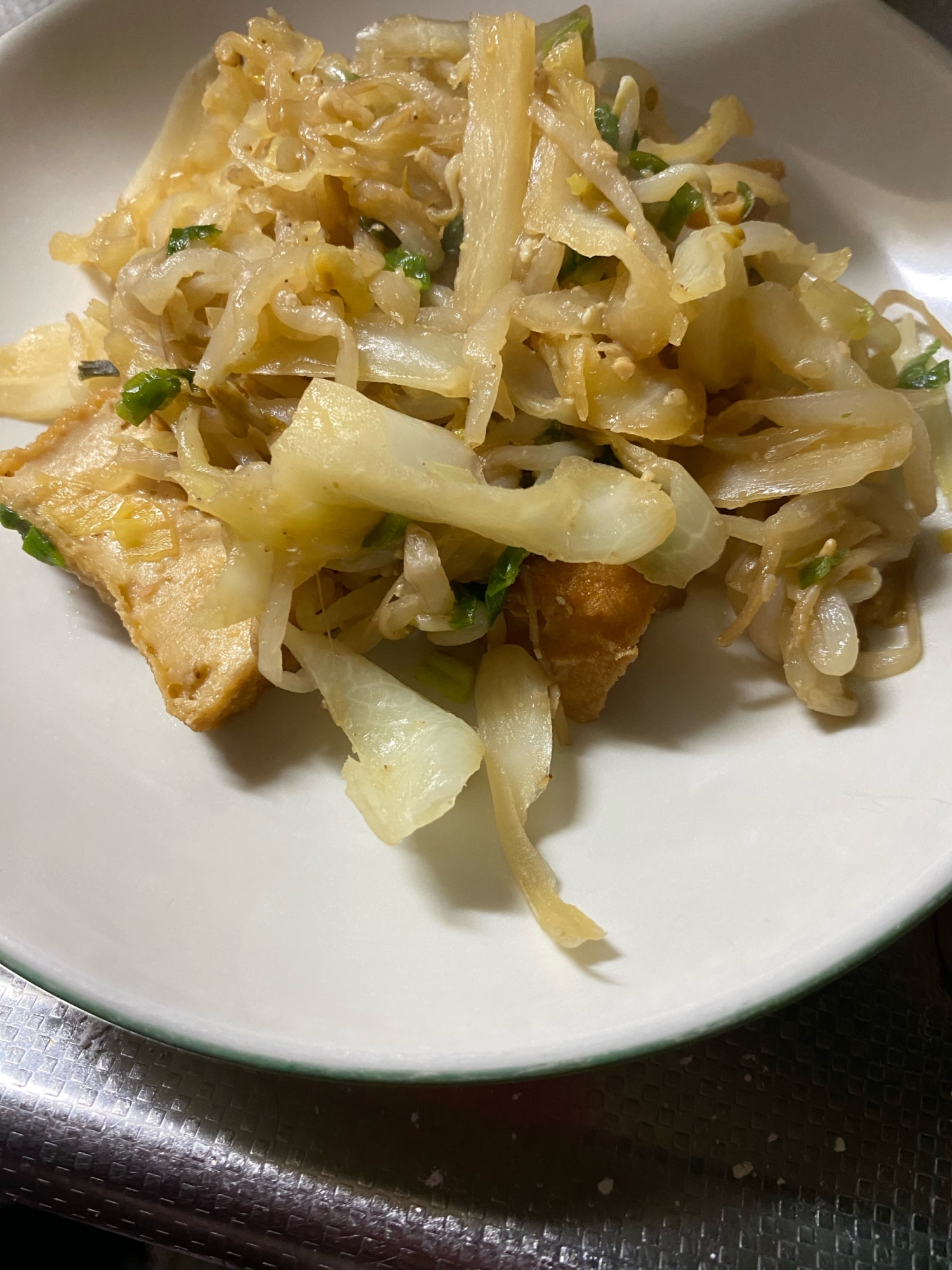 厚揚げと野菜の焼き煮