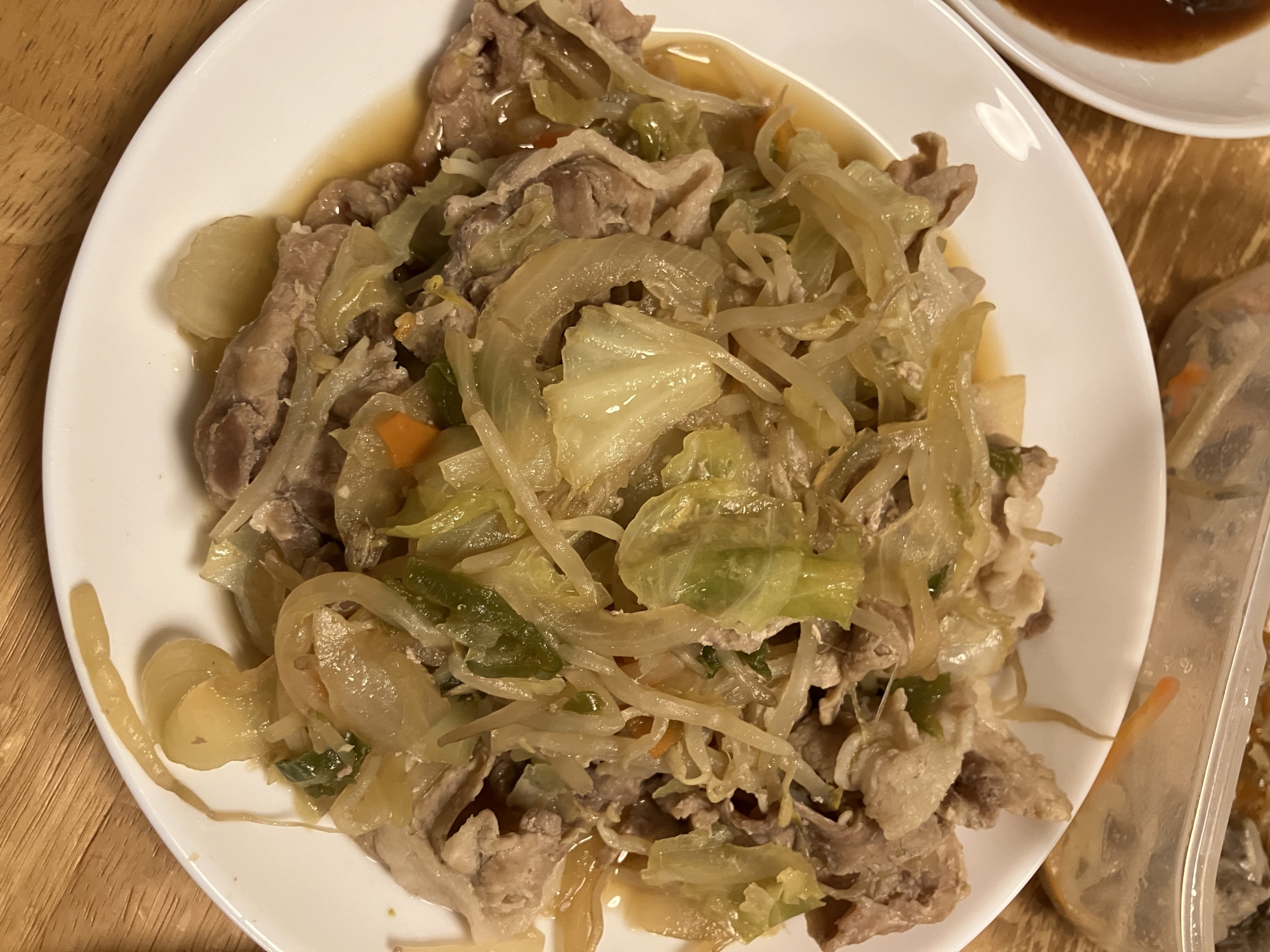 肉野菜炒め(ホットクック)