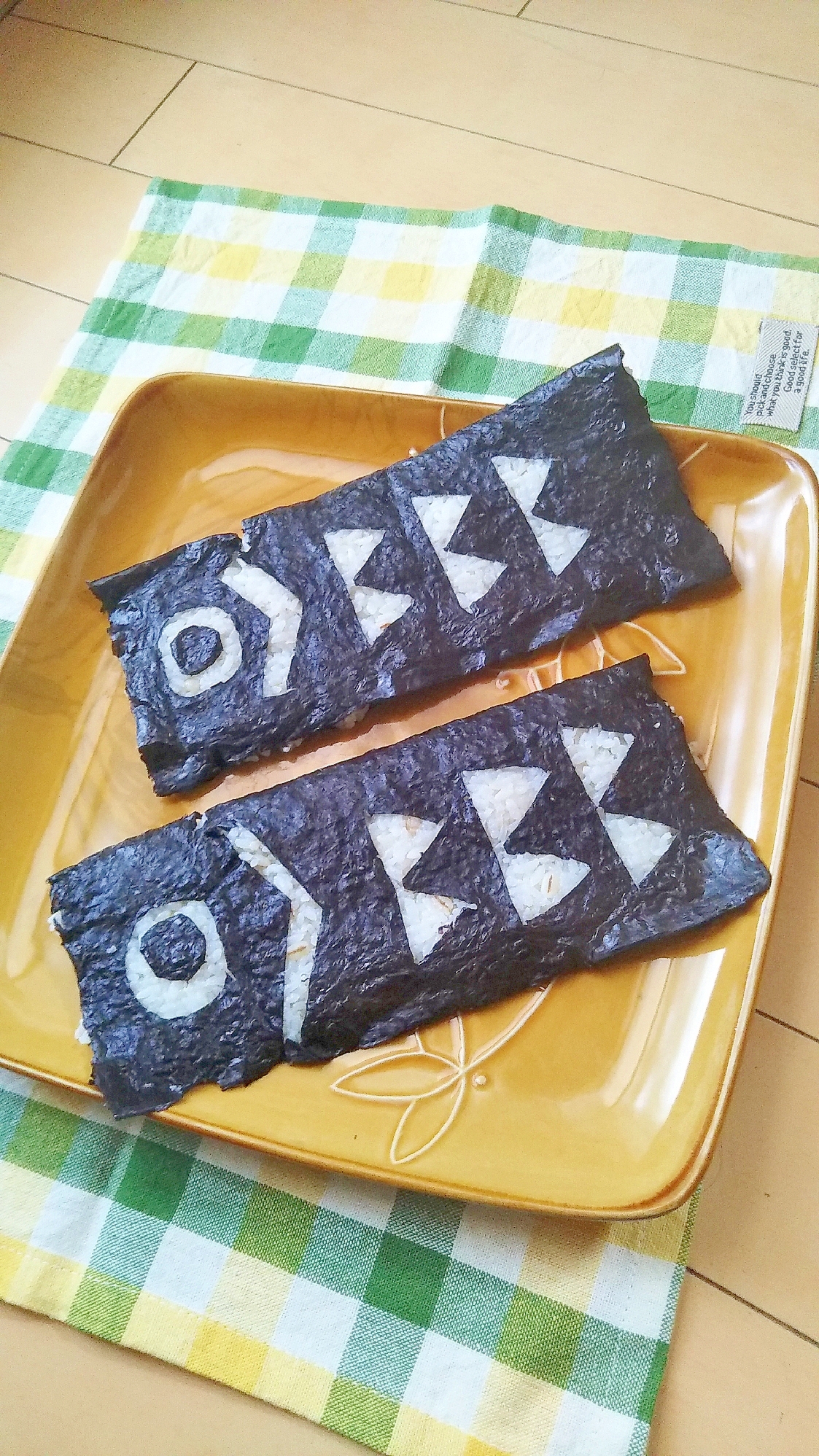 子供と作ろう♪鯉のぼりおにぎり