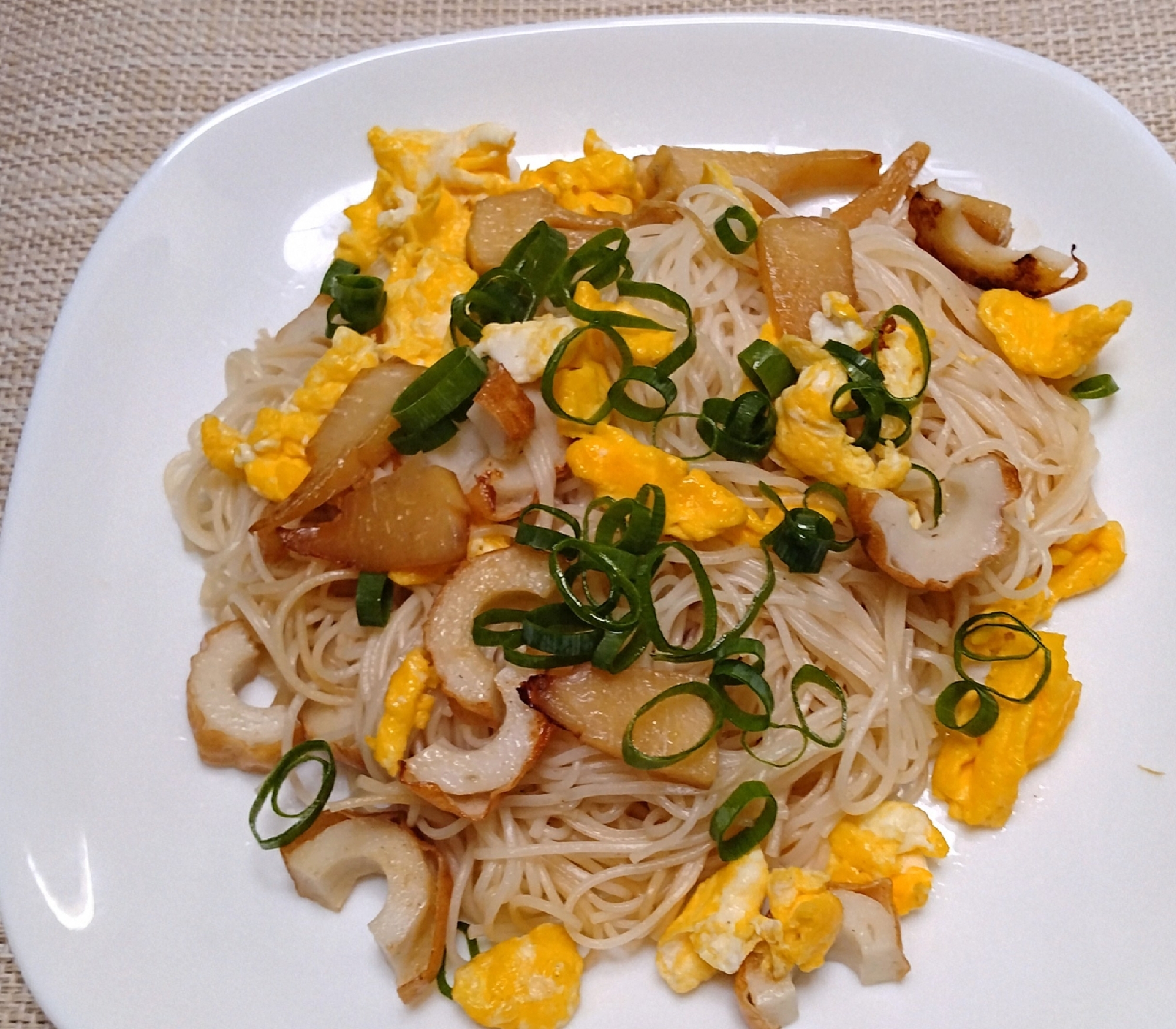 素麺チャンプル（シナチク入り）