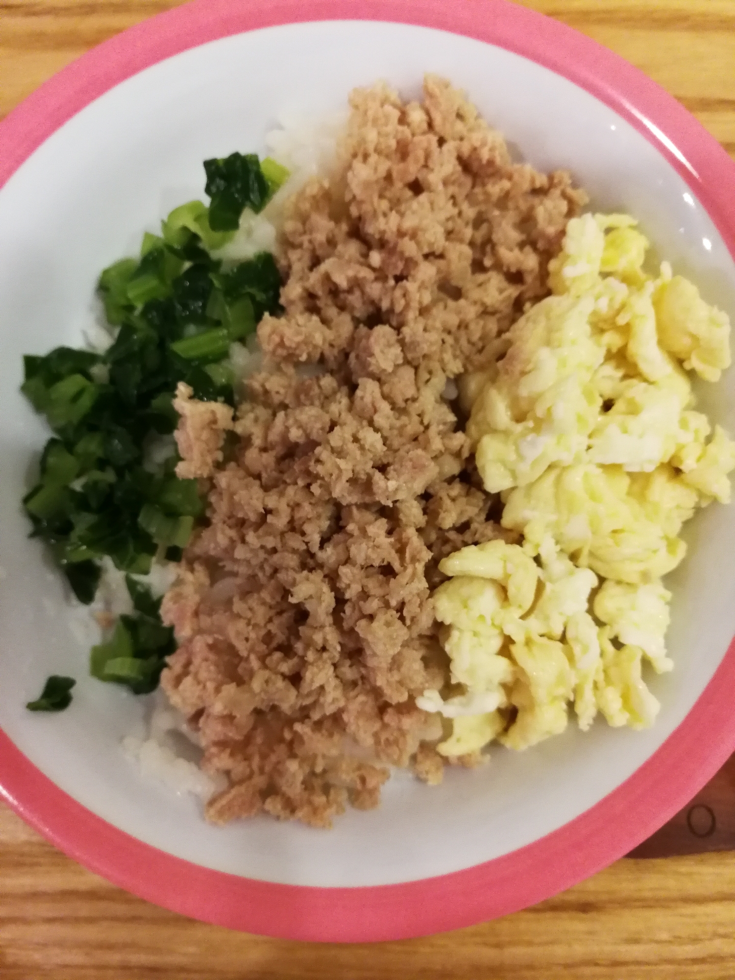 【離乳食後期】三色どんぶり