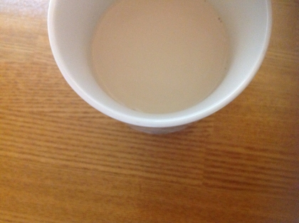 ミルクたっぷりめで作ってみました。ラム酒のいい香りに癒されます。