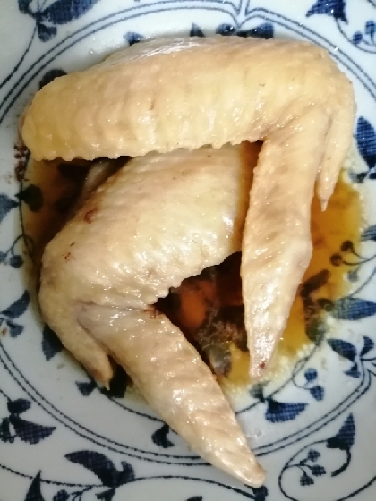手羽元と手羽先の生姜蜂蜜ニンニク醤油煮