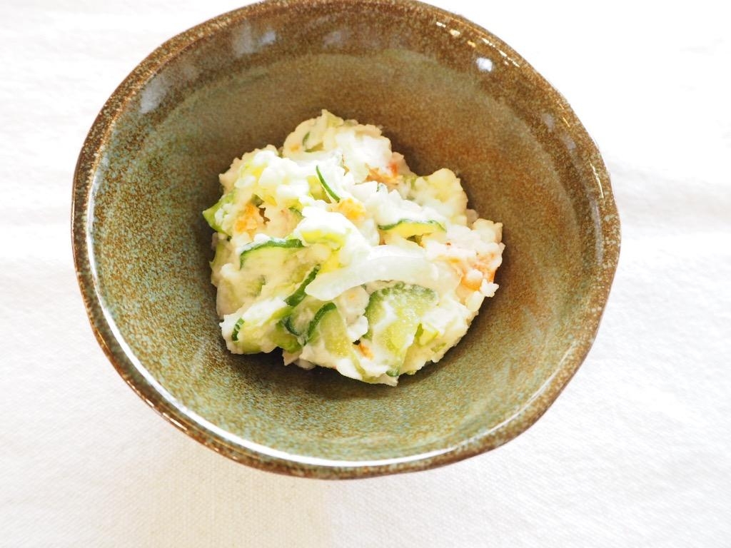 低糖質・低カロリー☆野菜たっぷりポテトサラダ