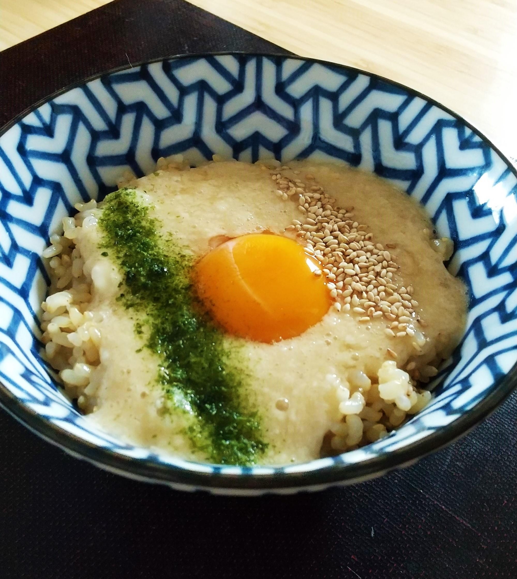 蕎麦屋のとろろ飯