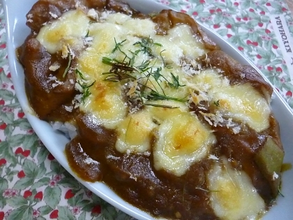 残り物のカレーが変身でパン粉がまた良い食感でした♪美味しくいただきましたよ。どうも有難うございました^^