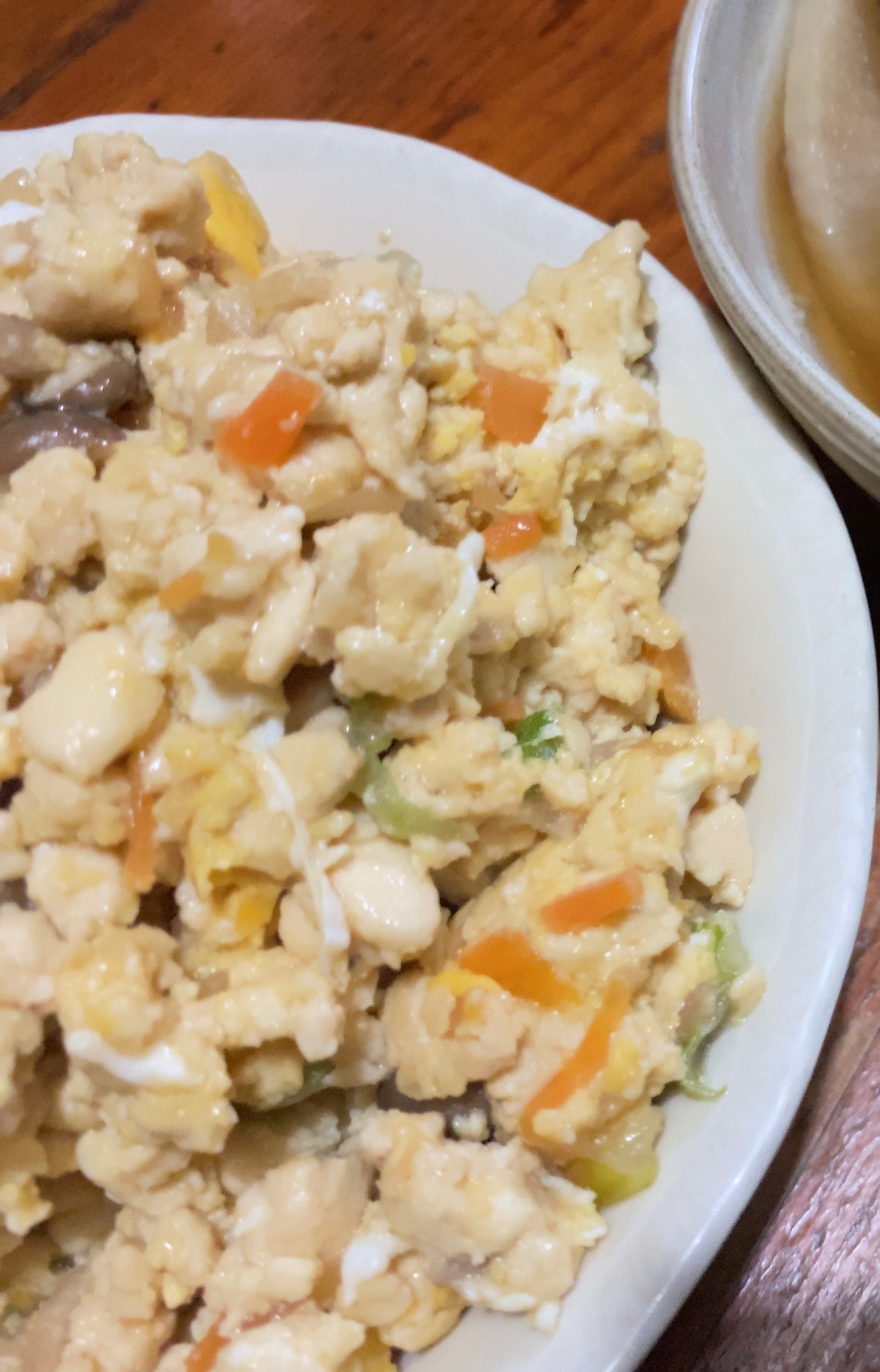 優しい味(*´꒳`*)炒り豆腐