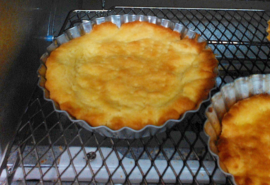 オーブントースターでタルト生地