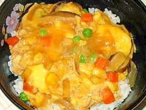 ミックスベジタブル玉子丼 レシピ・作り方 by kutukutsu - 楽天レシピ