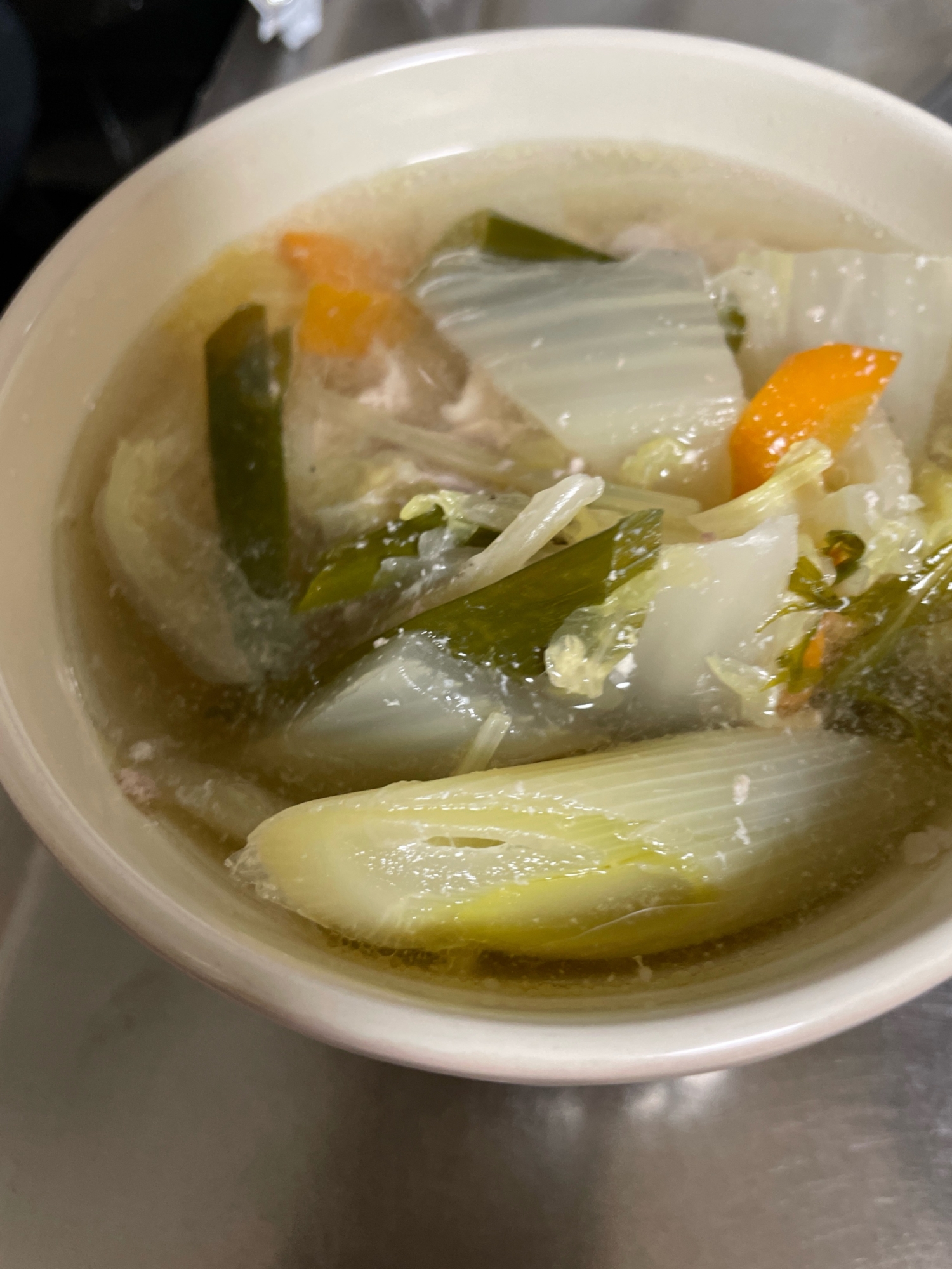 アツアツあたたまる!野菜たっぷりスープ