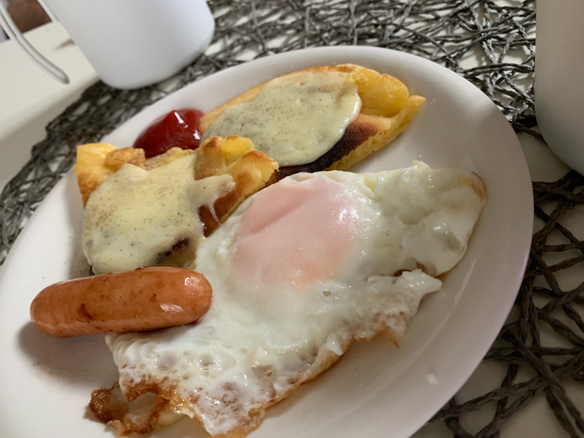 簡単かつ美味しい朝食プレート★