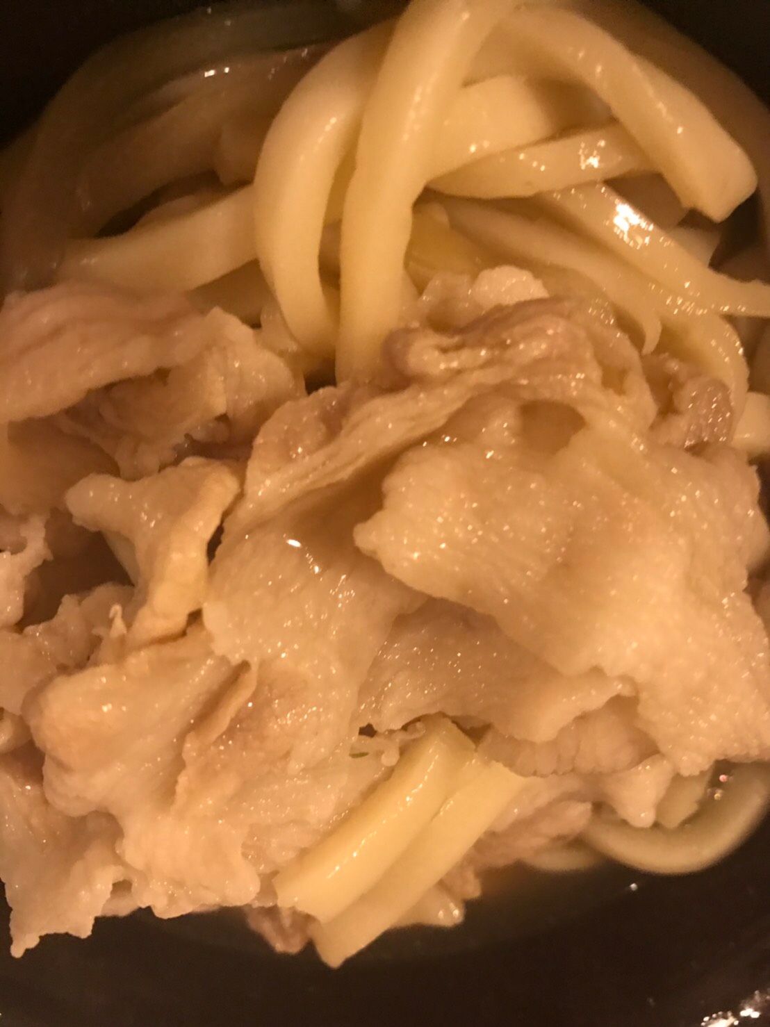 肉うどん！