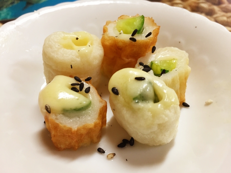 とろ〜り！ちくわキュウリ with チーズ