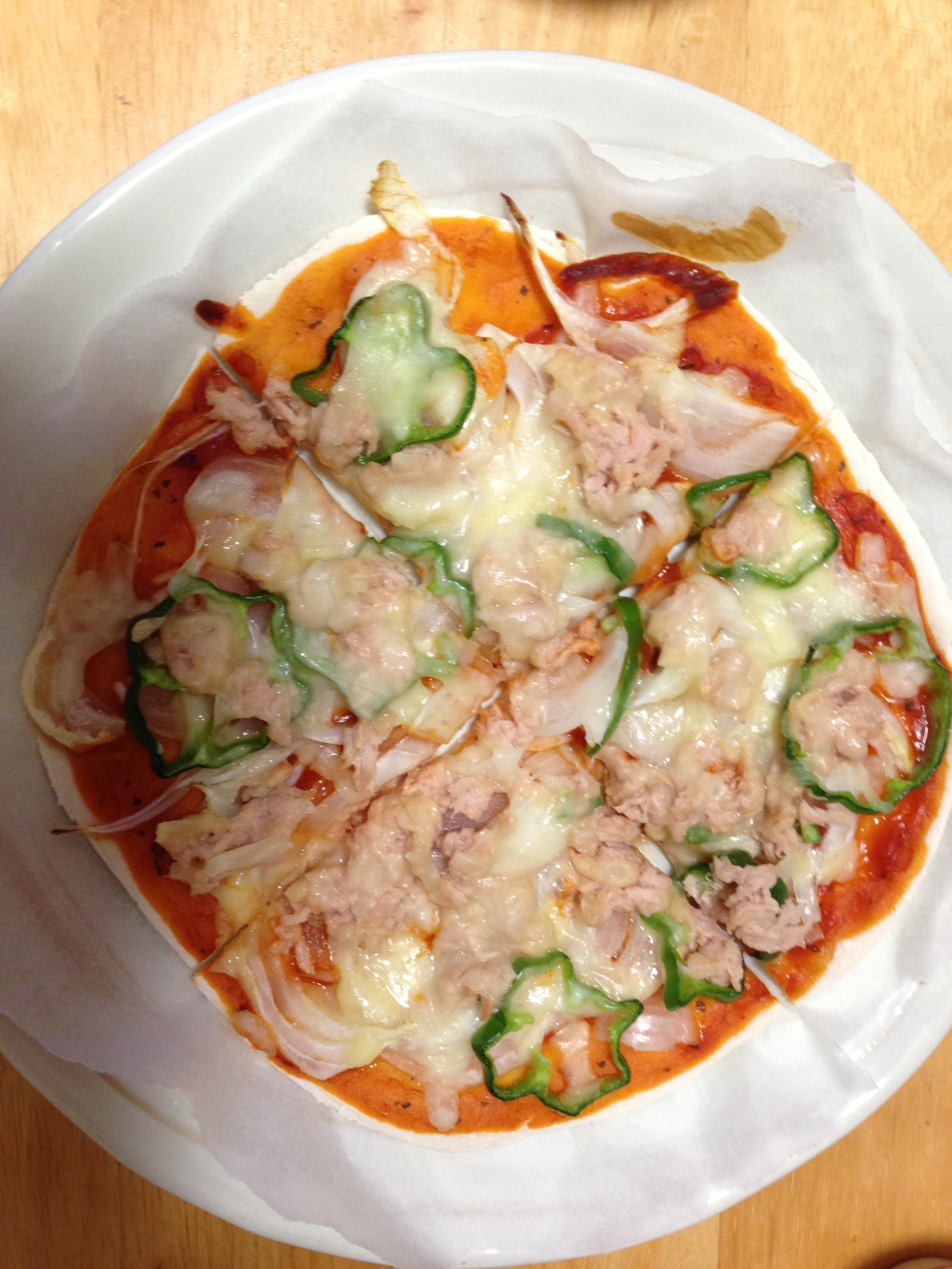 ツナがたっぷりピザ レシピ 作り方 By ユナミ 楽天レシピ