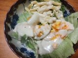低糖質♡ヘルシー卵チキンサラダ♡簡単♡節約