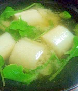 ラディッシュの葉の味噌汁 レシピ 作り方 By Noranekokun 楽天レシピ