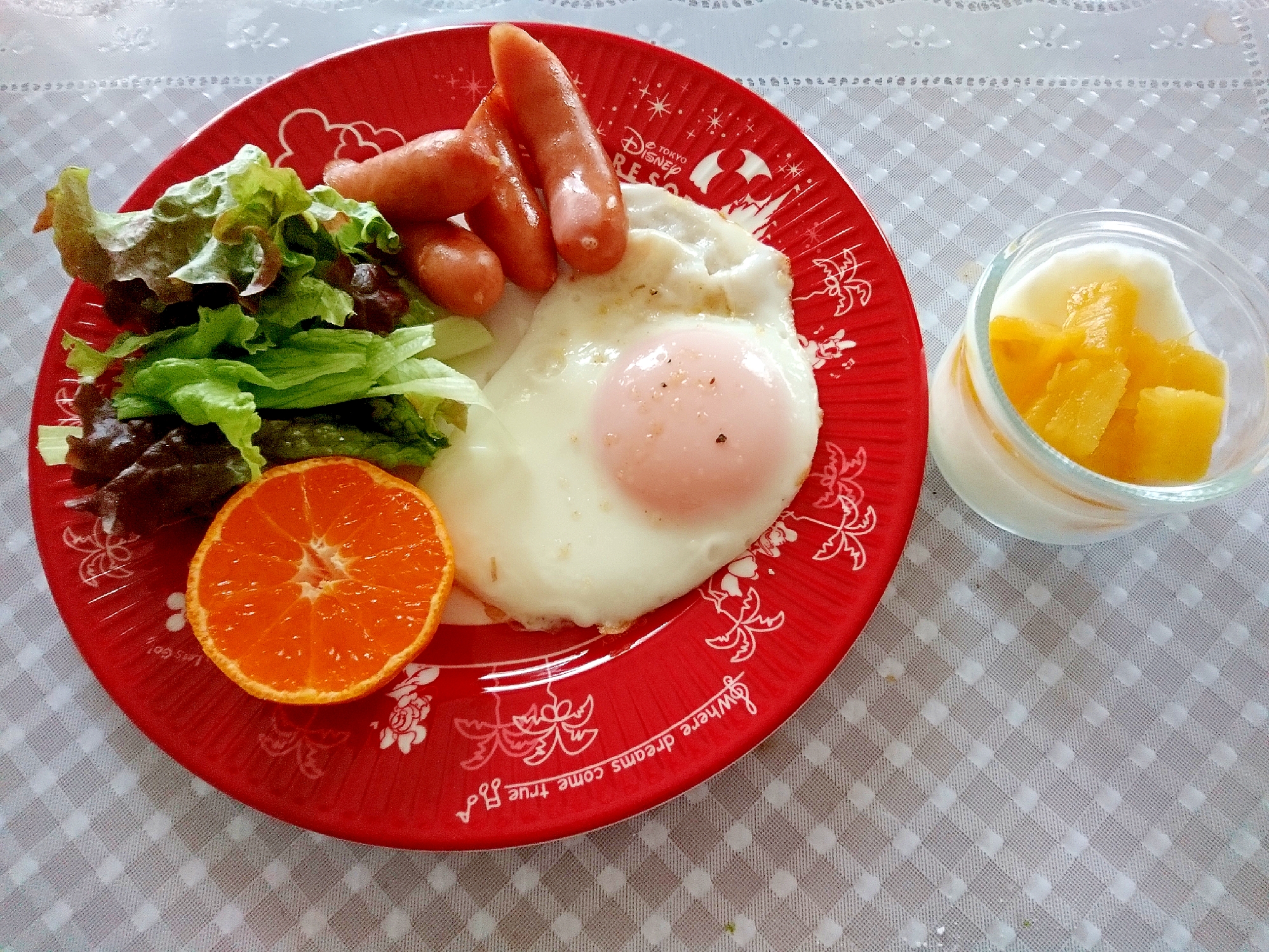 目玉焼き☆ワンプレート