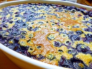 ブルーベリーのクラフティー レシピ 作り方 By Sel123 楽天レシピ ブルーベリーのクラフティー レシピ 作り方 By Sel123 楽天レシピ