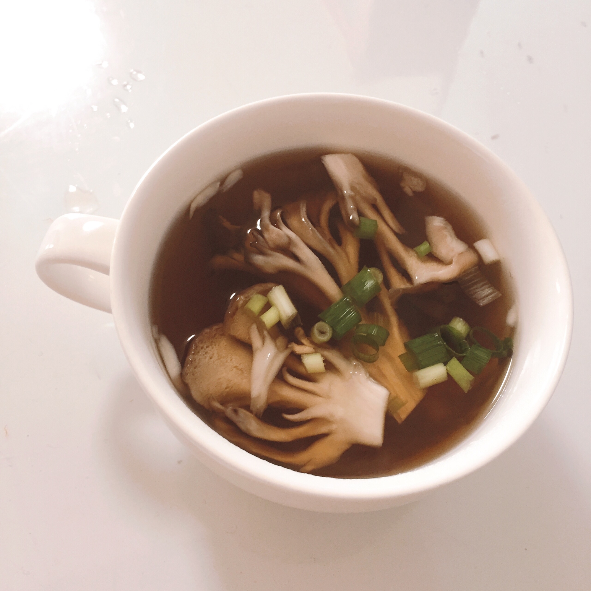 ダイエットに♬ 舞茸のスープ