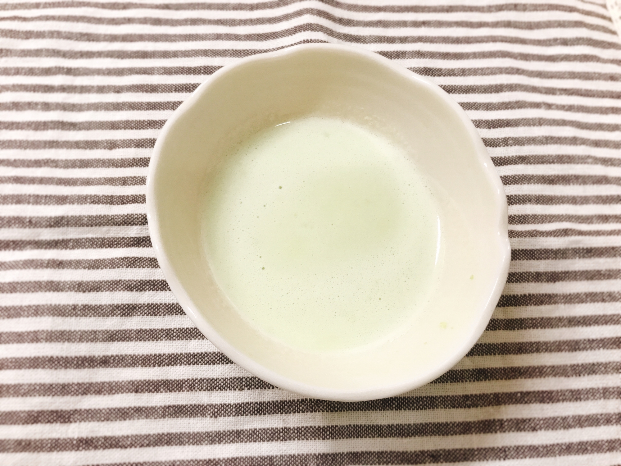 【離乳食中期】枝豆と粉ミルクのポタージュ