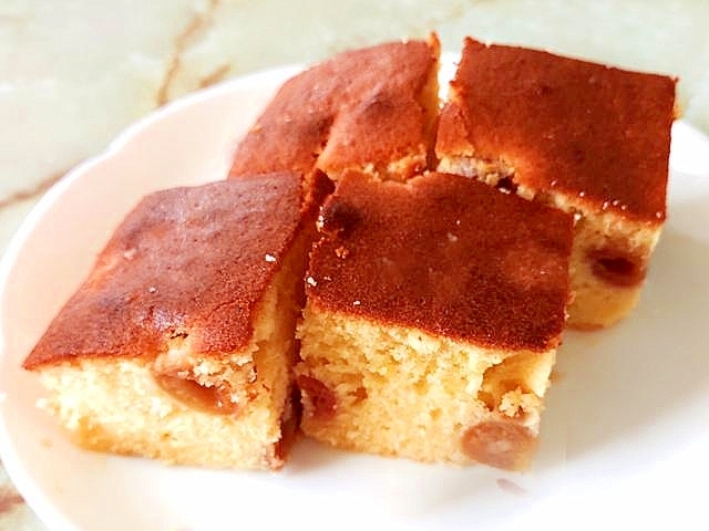 さくらんぼが美味しくなる？チェリーのスクエアケーキ