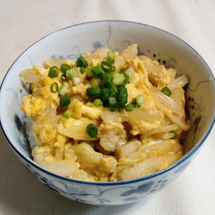 鱈の玉子とじ丼