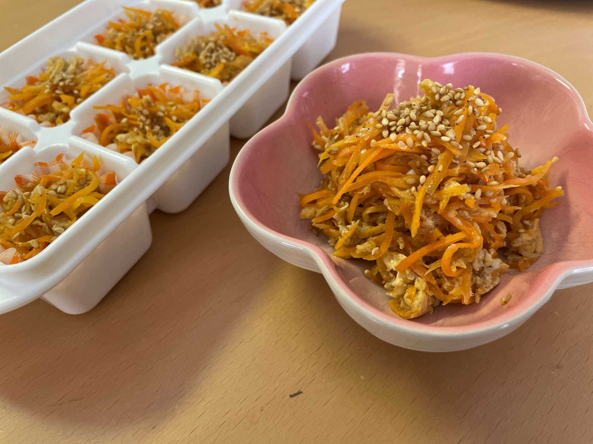 お弁当のおかずにも最適!にんじんしりしり