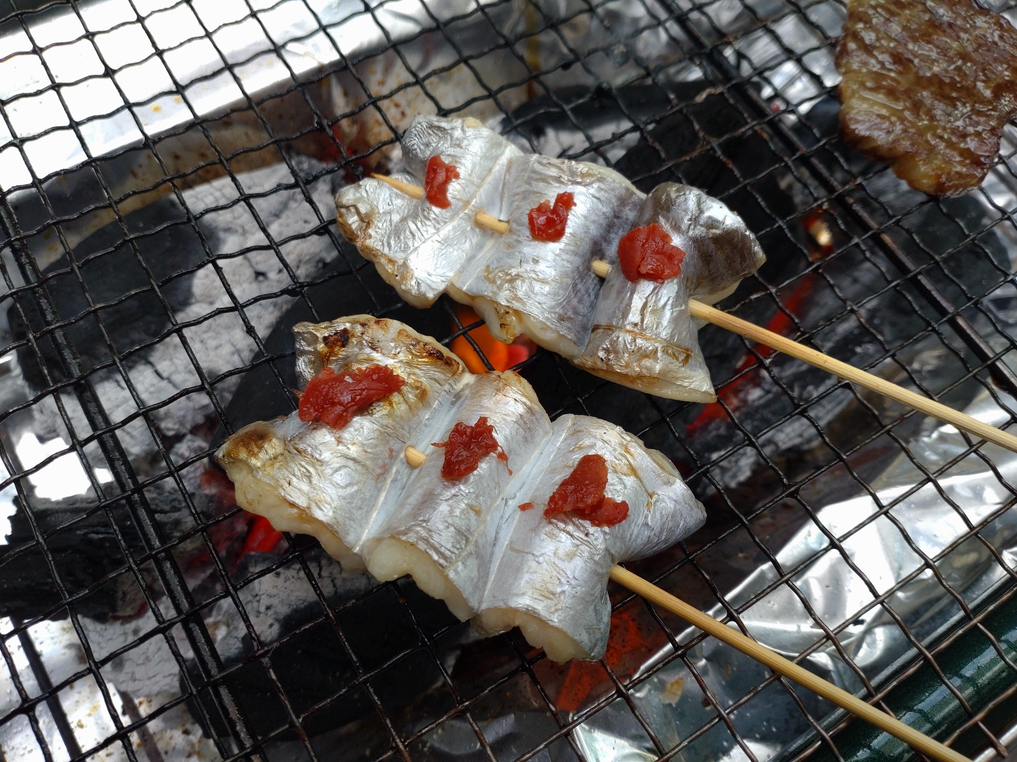 本当は教えたくない タチウオの串焼き