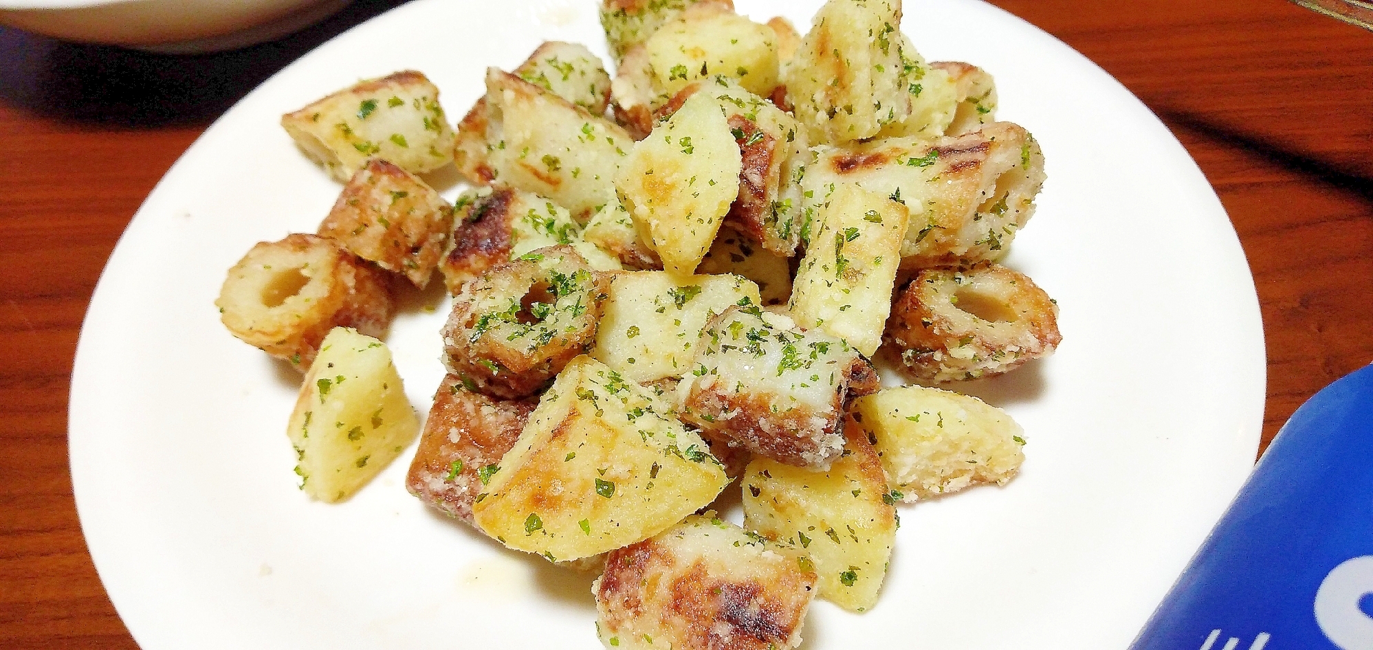 のり塩ちくわ&ポテト 子供に大人気!!