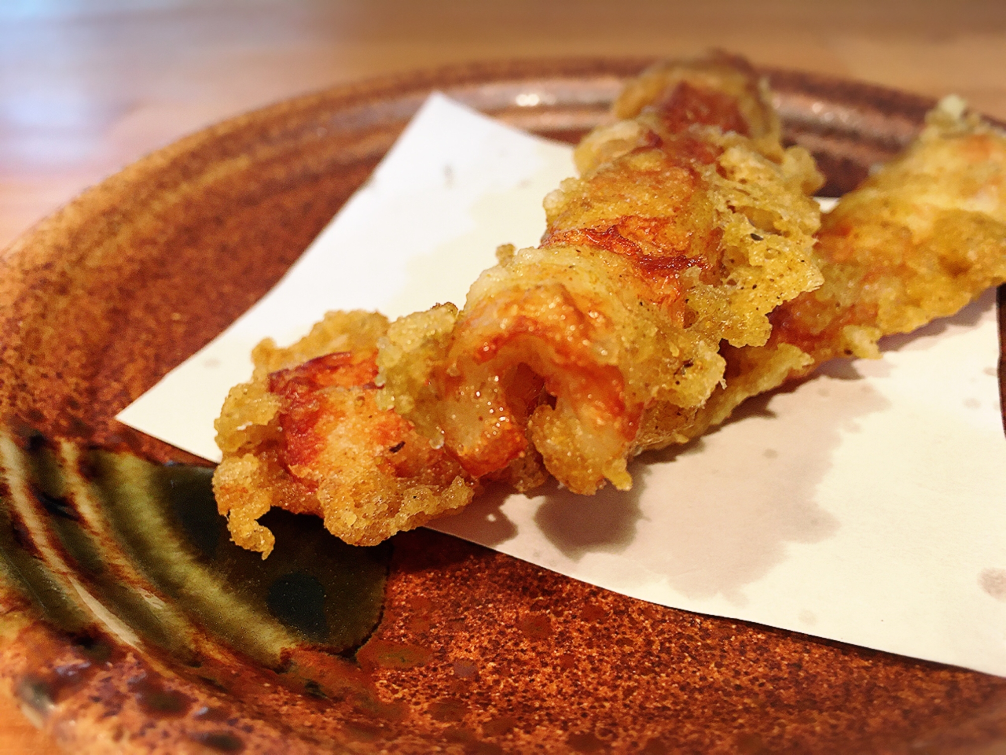 ちくわの天ぷらカレー味