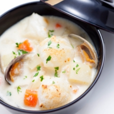 洋風アレンジ! クラムチャウダー雑煮