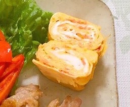 桜えびの玉子焼き