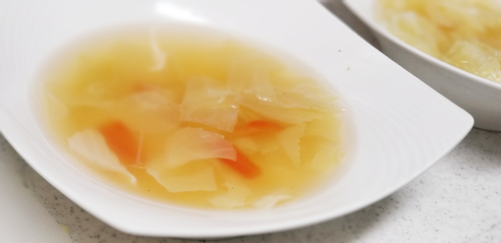 ダシダ使用☆キャベツ＆パプリカのスープ