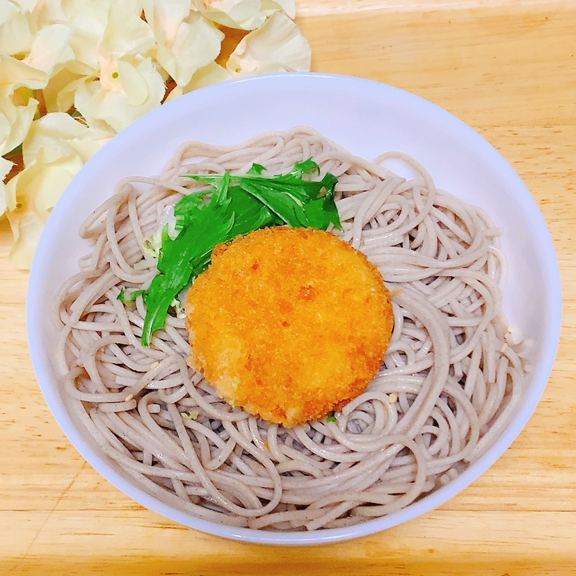 揚げ物♪そば✧˖°（クリームコロッケ）