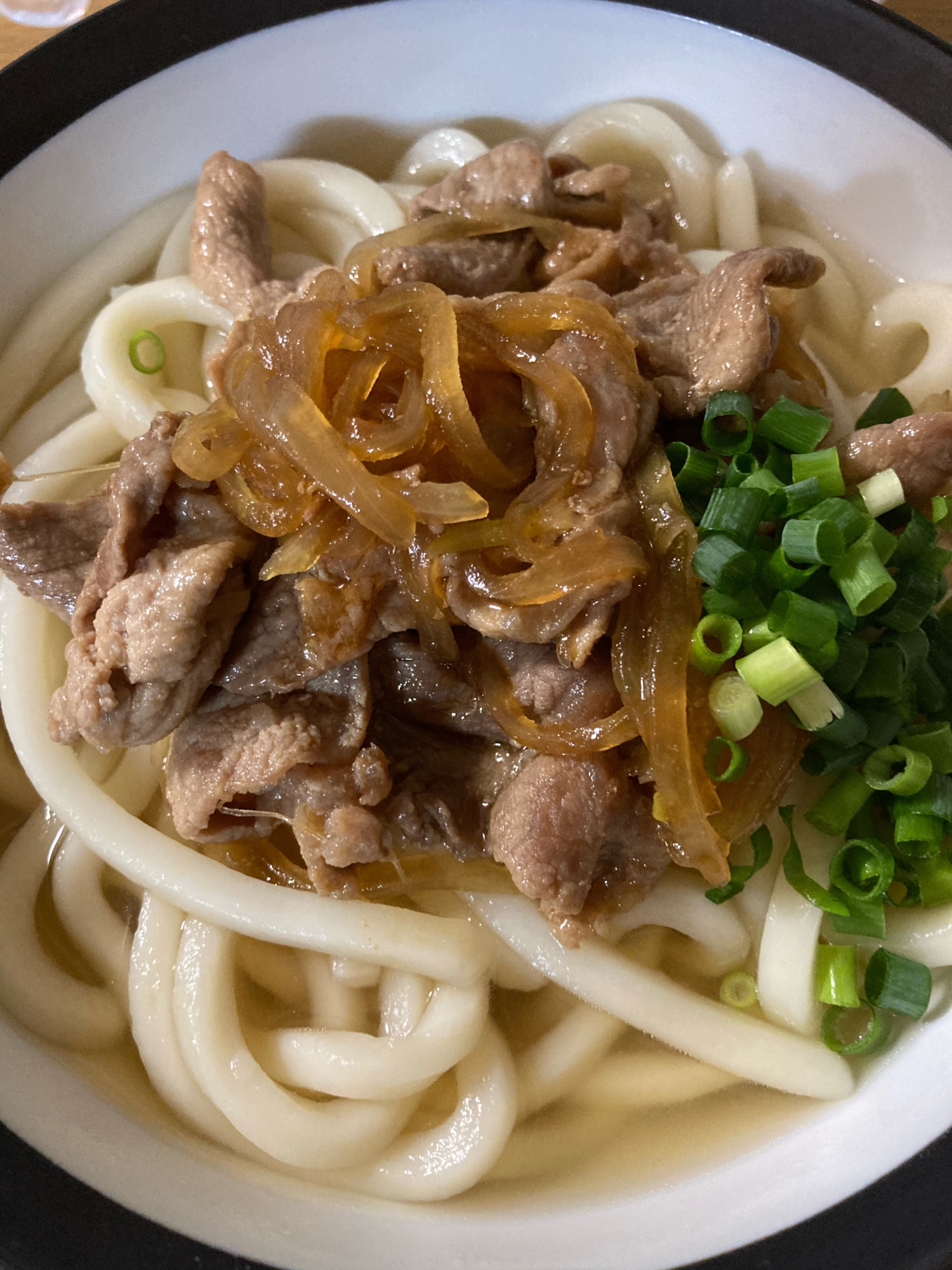 みんな大好き！肉うどん♫