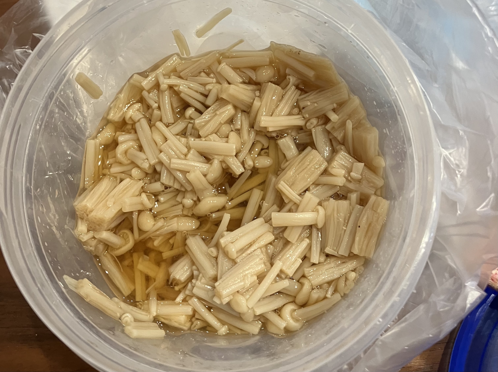 自家製酢入りなめたけ