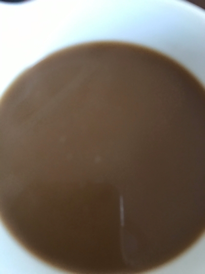 きな粉ホワイトチョココーヒー