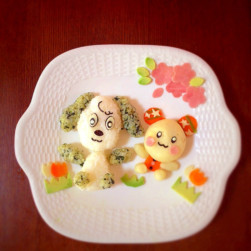 誕生日プレート わんわん うーたん レシピ 作り方 By Korobashi 楽天レシピ 誕生日プレート わんわん うーたん レシピ 作り方 By Korobashi 楽天レシピ