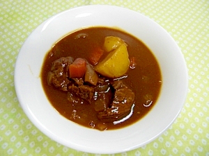 塩こうじ牛肉カレー